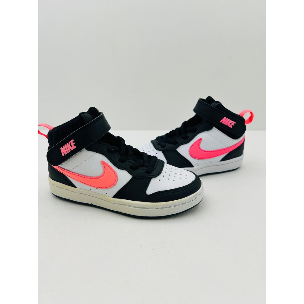 Nike Court Borough Mid 2 Kids Sz 11C Multicolor CD7783-005 New Without Box